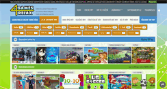 Desktop Screenshot of games4relax.com