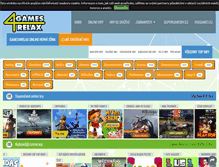 Tablet Screenshot of games4relax.com
